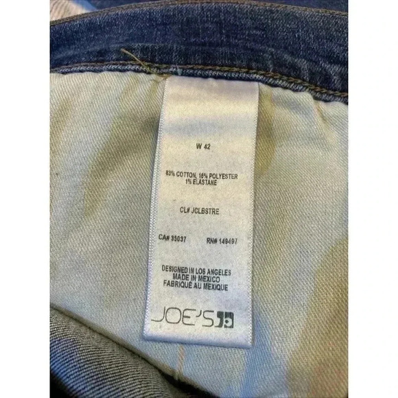 Joe's Jeans Men's Kinetic Slim Fit Jeans‎ 42 Tristan/Medium Wash Distressed NWT - Picture 7 of 9